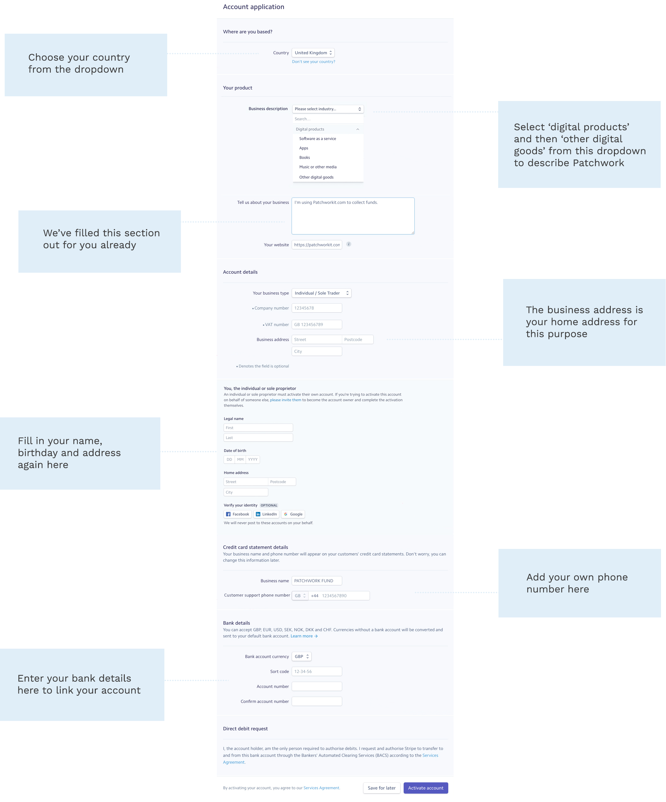 Stripe activate your account form a1744e8a3aacbdc15cf0387a215c6873ec3b197b0011742d357bc5ceb8fcf920