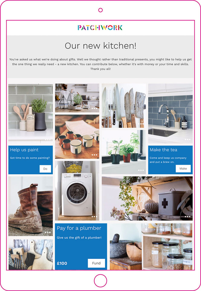 A new kitchen Patchwork
