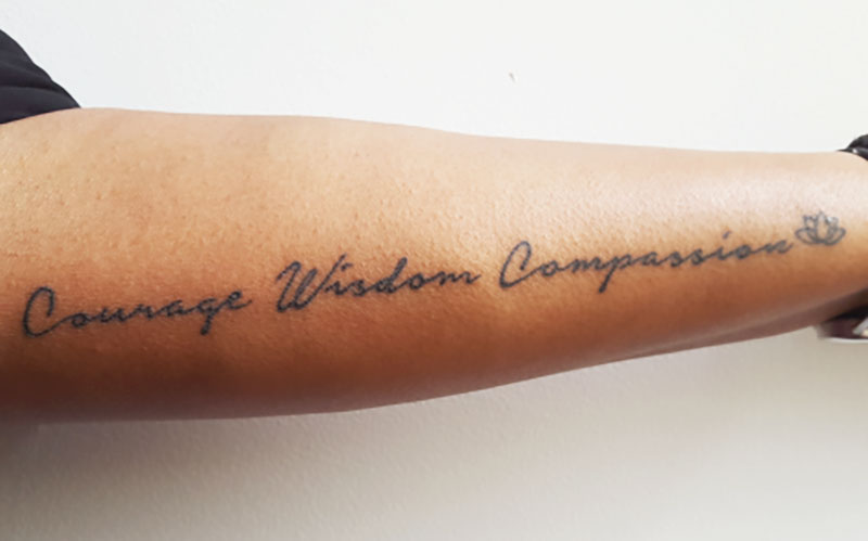 Tattoo crowdfunded patchwork gift registry