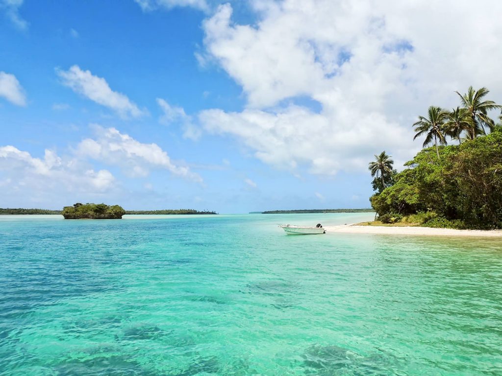 Turquoise water tropical island