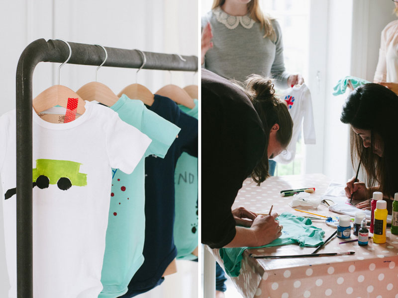 Baby shower planning patchwork