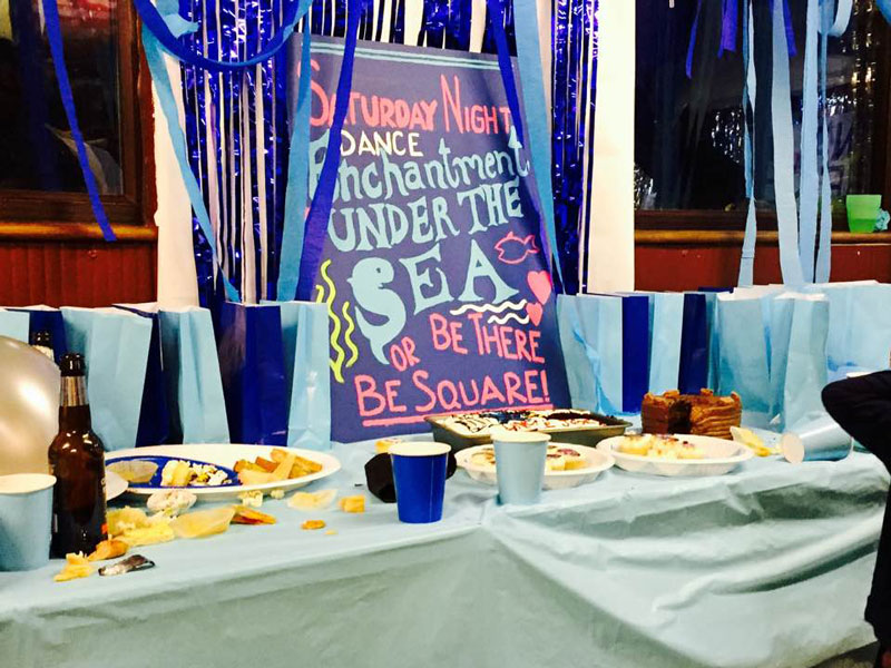 Back to the Future themed patchwork party