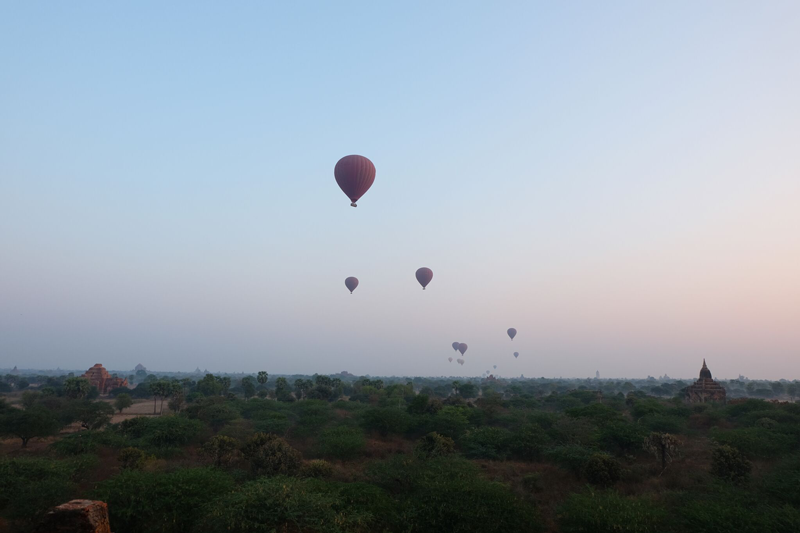 Patchwork travel Myanmar
