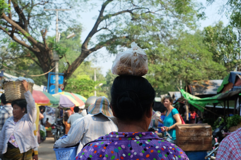 Patchwork travel Myanmar