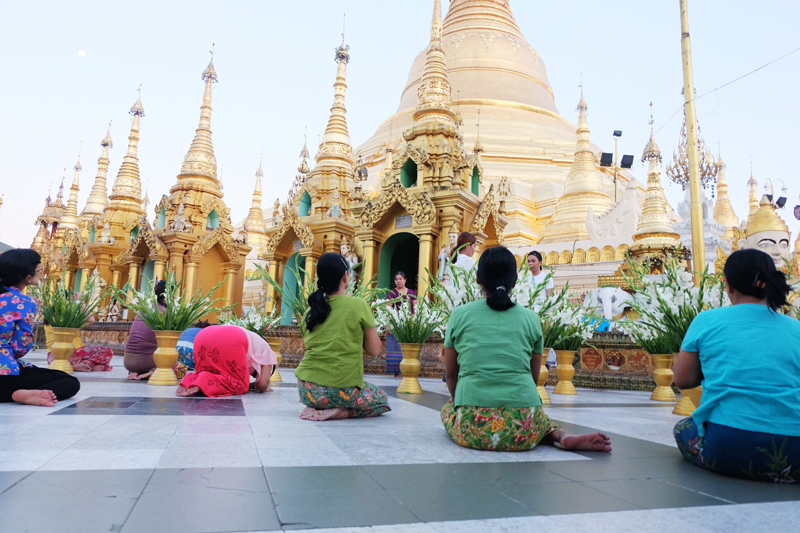 Patchwork travel Myanmar