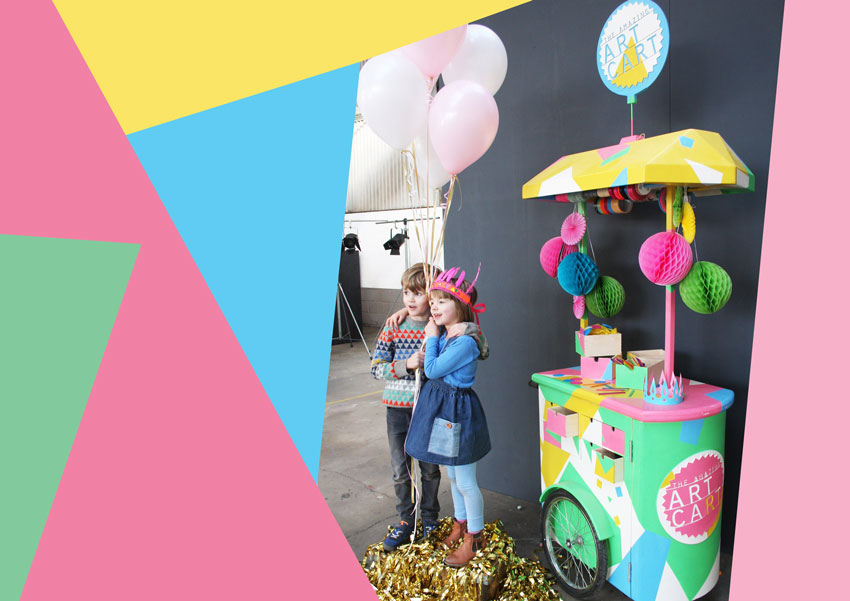 Wedding entertainment, kids at weddings, amazing art cart,