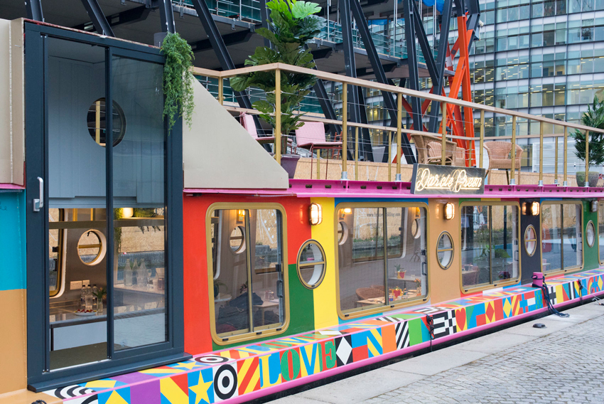 Darcie Green, boat, wedding venue, London, alternative