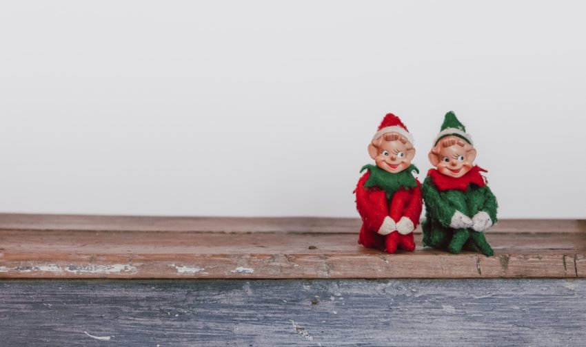 Christmas gnomes, Christmas decorations, elves
