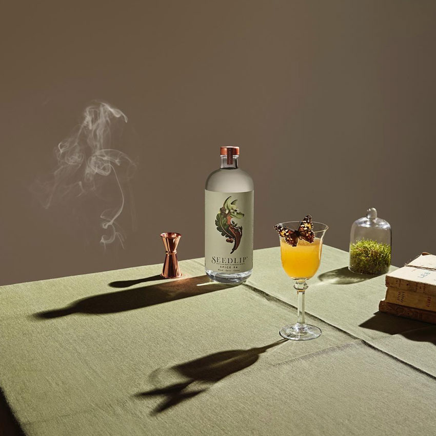 Seedlip, alcohol free, party drinks, independent drinks brand