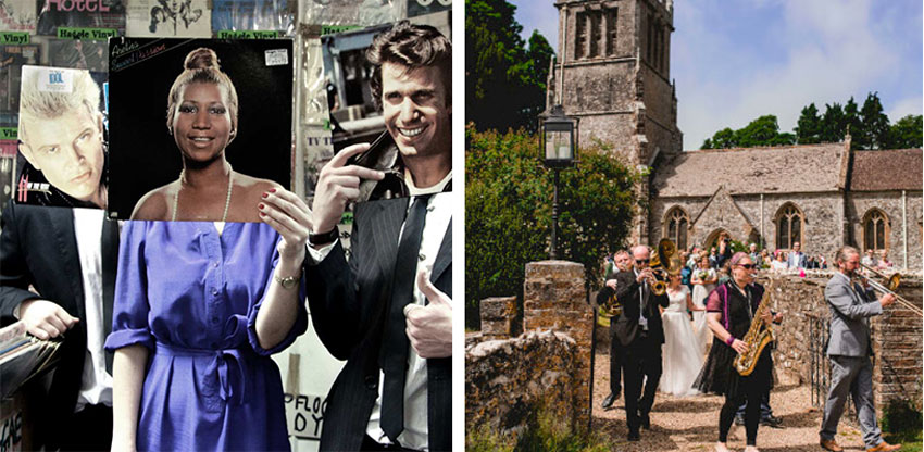 Wedding entertainment, wedding smashers, music, DJ, Brass Junkies, brass band