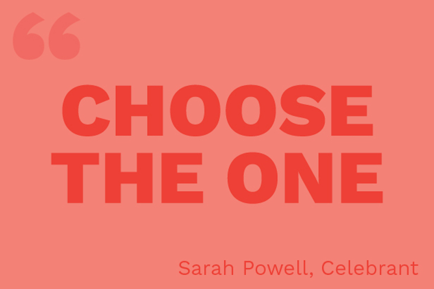 Wedding advice from favourite suppliers