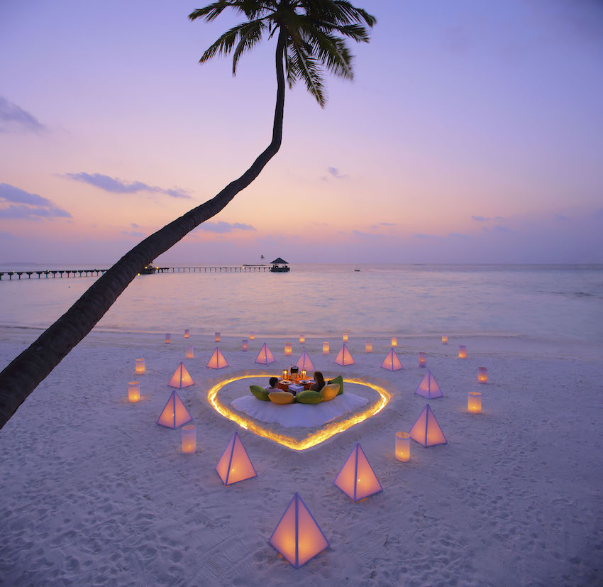 Sunset at Palm Beach, The Maldives