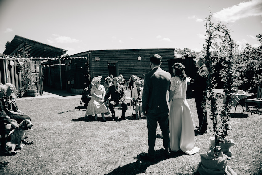 Laura and Chris - wedding at Ecology Centre Kinghorn Fife